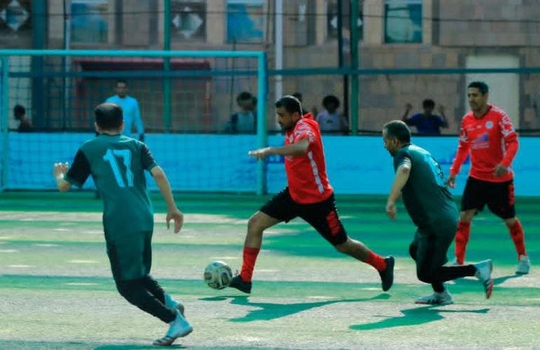 فوز الزكاة وجامعة المستقبل وبنك اليمن الدولي في بطولة الاتصالات اليمنية لكرة القدم التاسعة للشركات